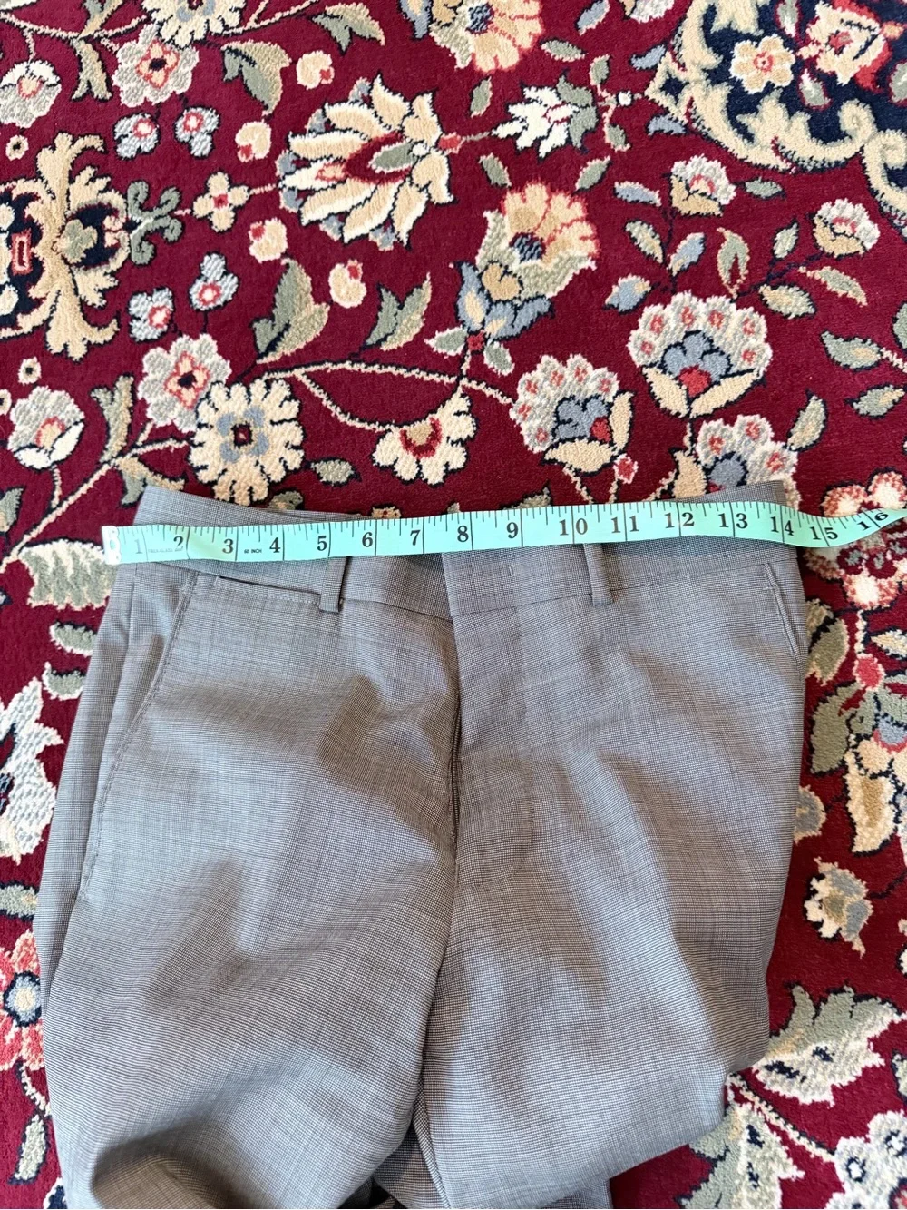 Men's Classic Gray Two-Button suit - Red Saks fifth Avenue